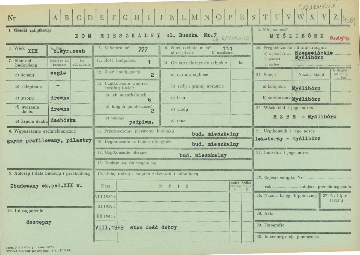 Karta zielona, skan nr 1