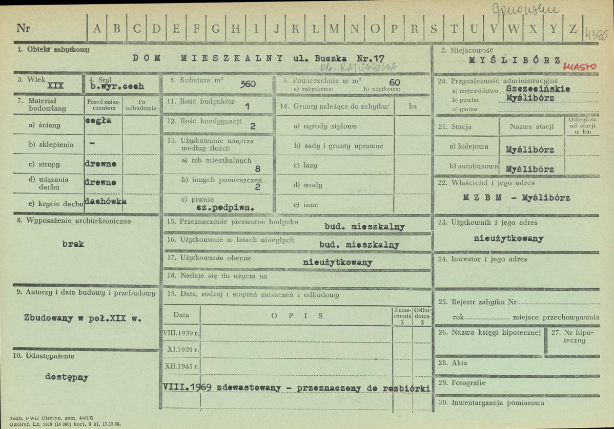 Karta zielona, skan nr 1