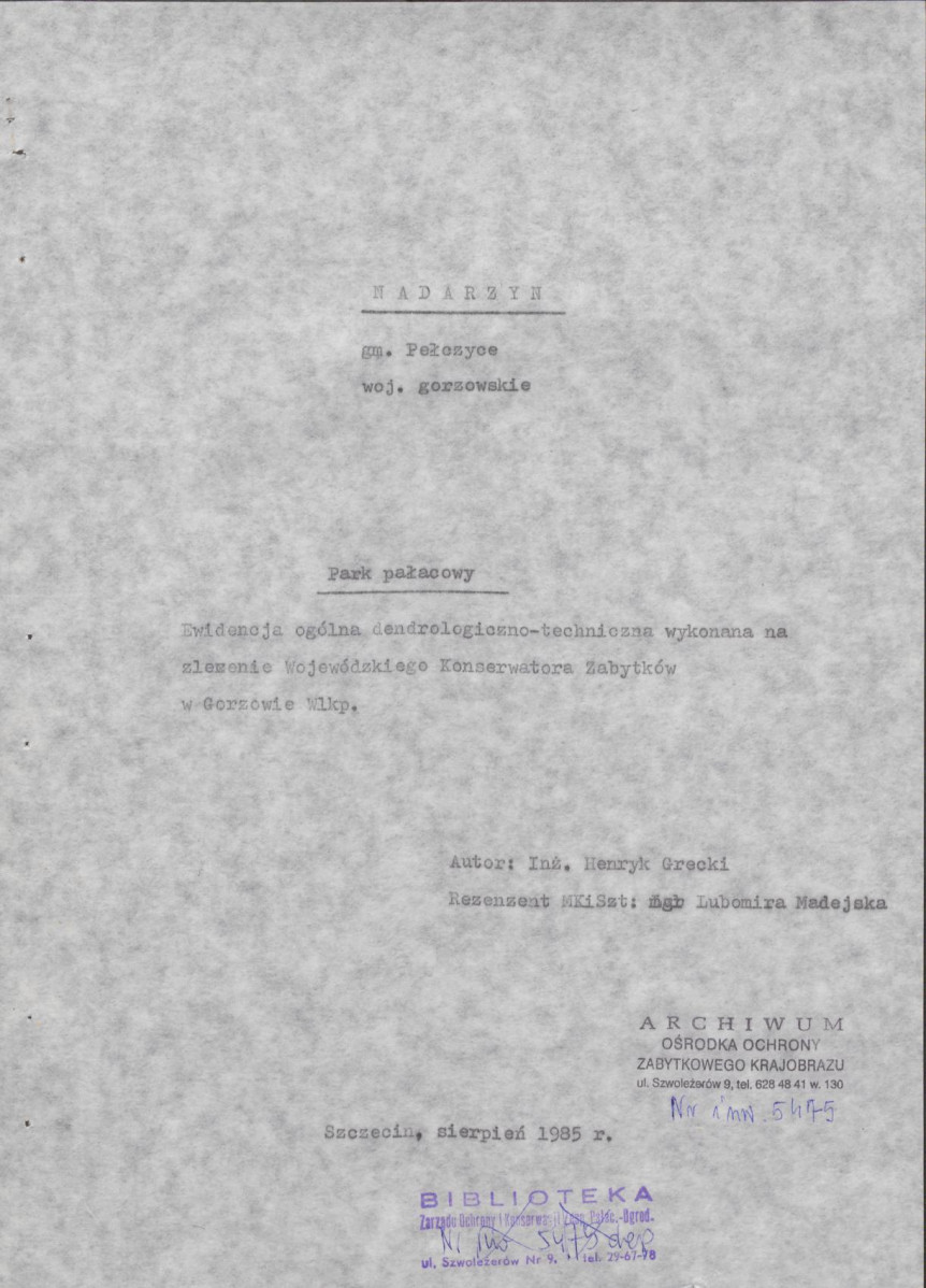 Ewidencja parkowa, skan nr 4