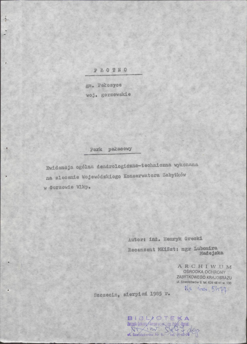 Ewidencja parkowa, skan nr 4