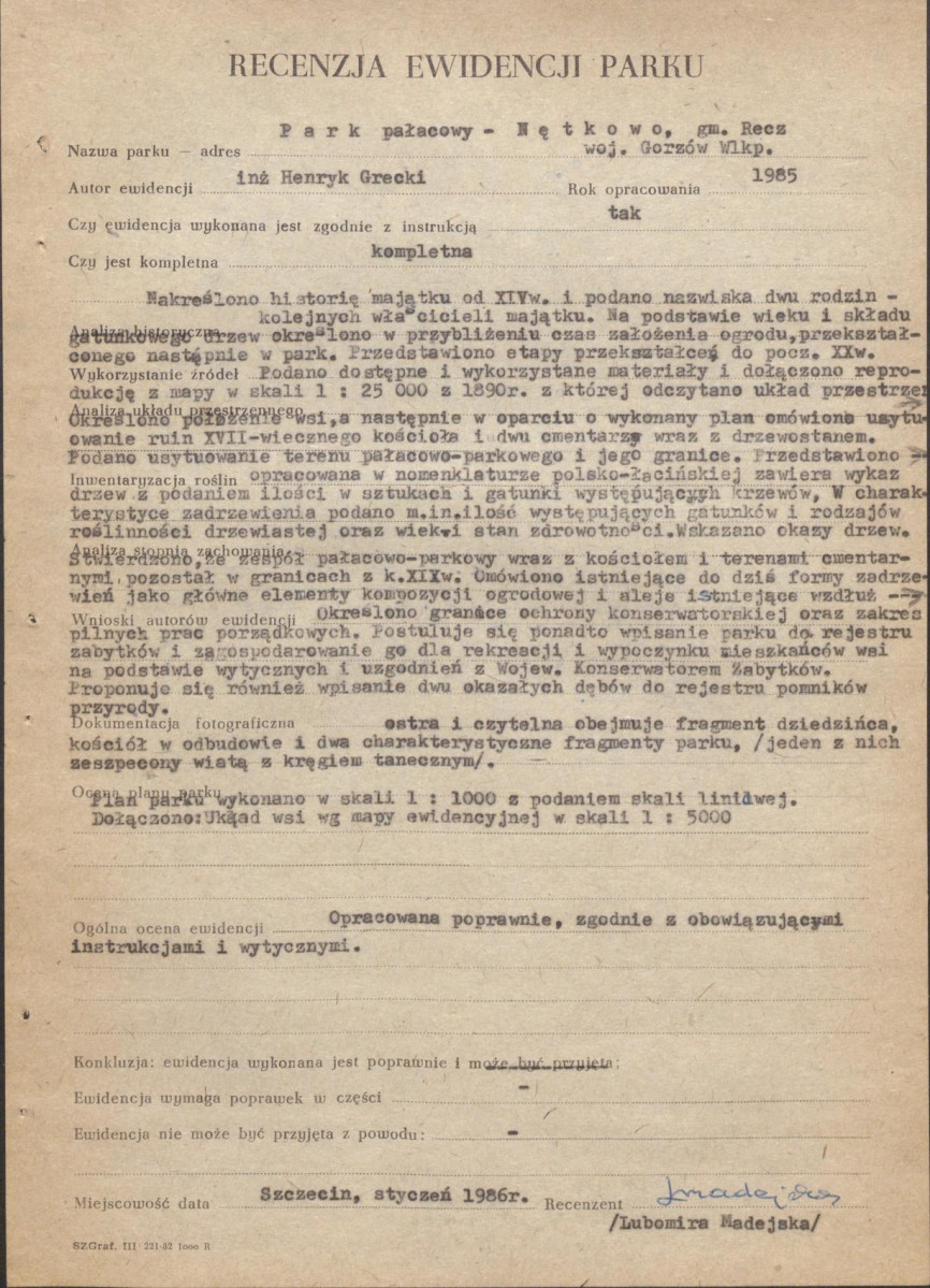 Ewidencja parkowa, skan nr 26