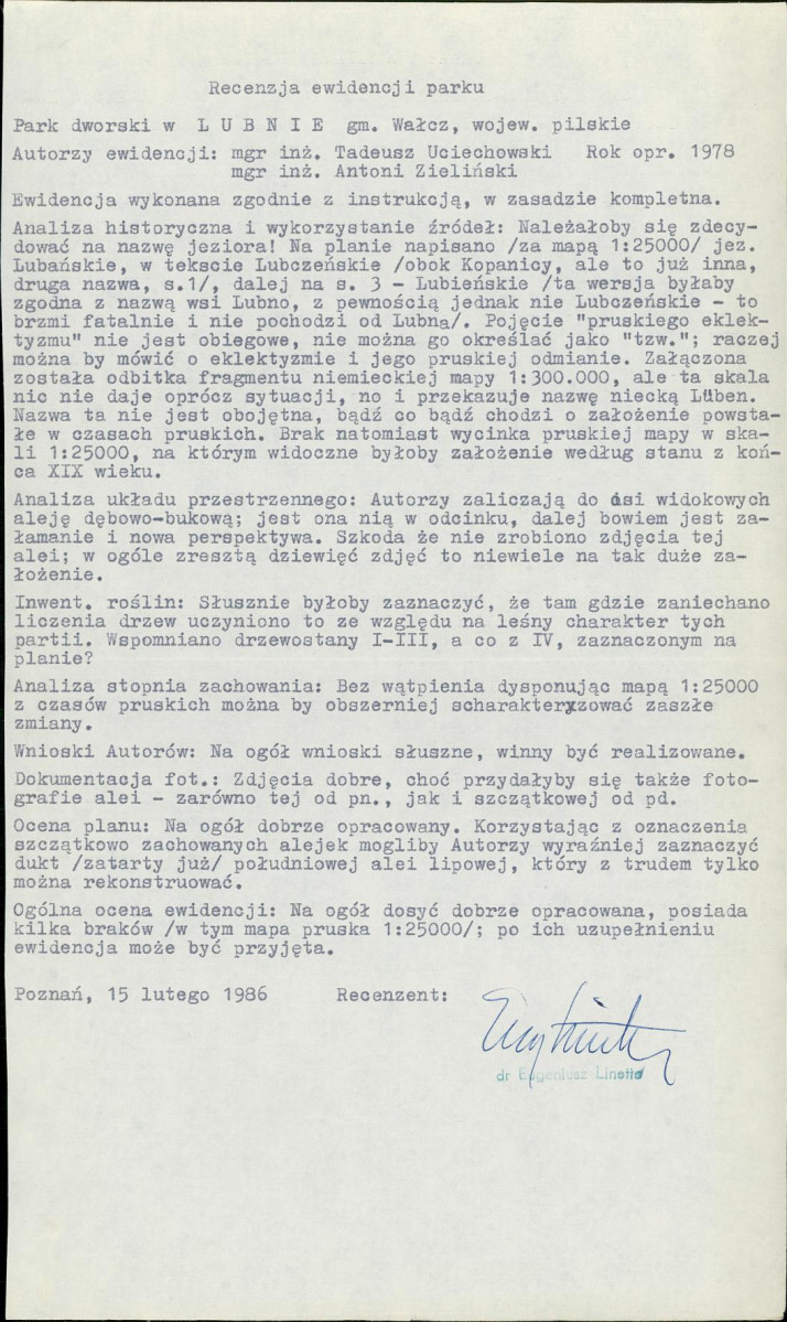 EP - Ewidencja parkowa, skan nr 4