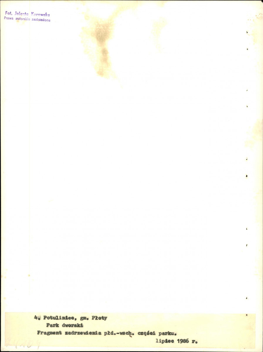 Ewidencja parkowa, skan nr 25