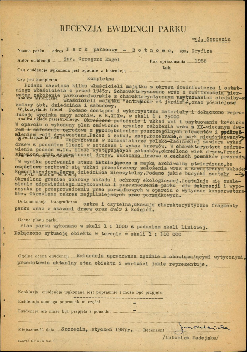 Ewidencja parkowa, skan nr 32