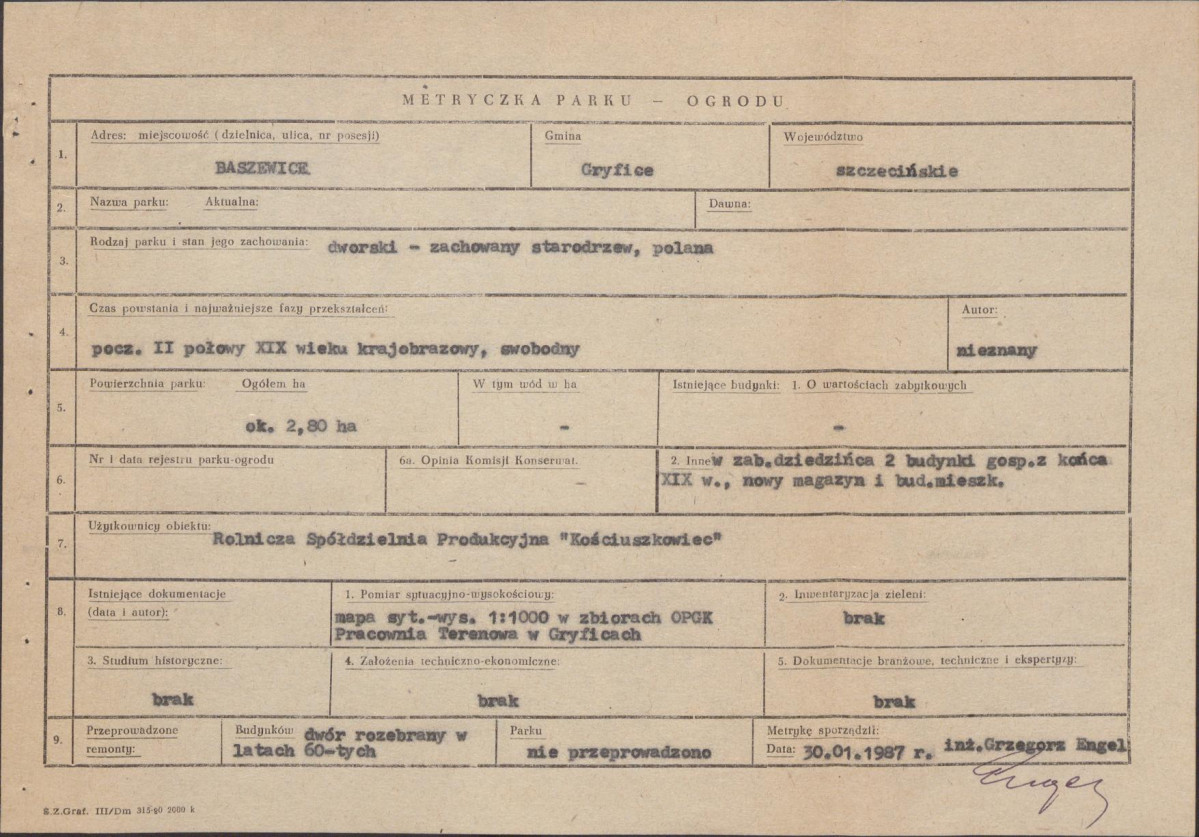 Ewidencja parkowa, skan nr 5