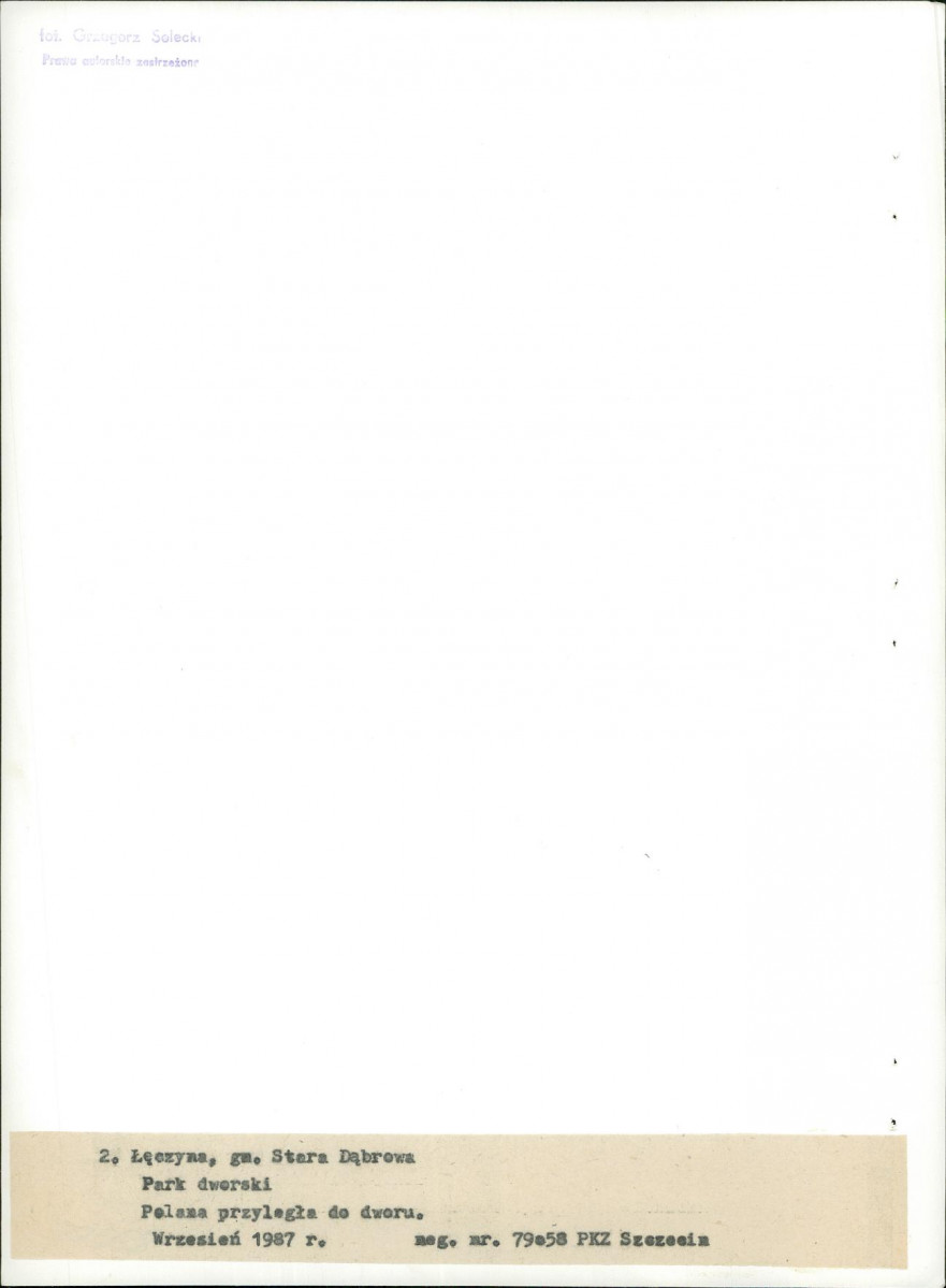 EP - Ewidencja parkowa, skan nr 20