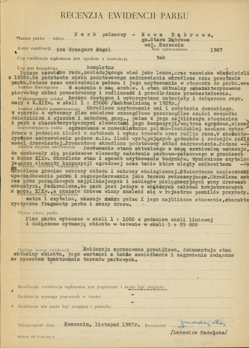 EP - Ewidencja parkowa, skan nr 36