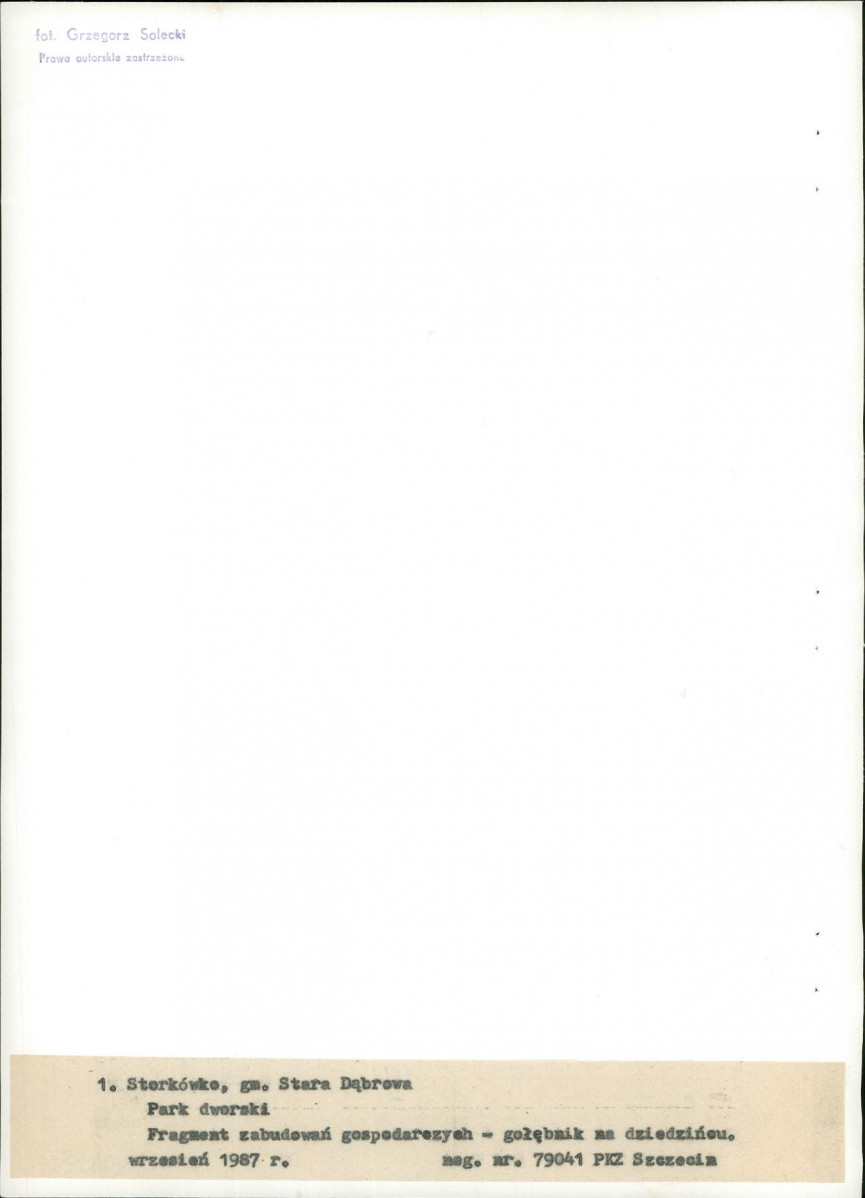EP - Ewidencja parkowa, skan nr 20