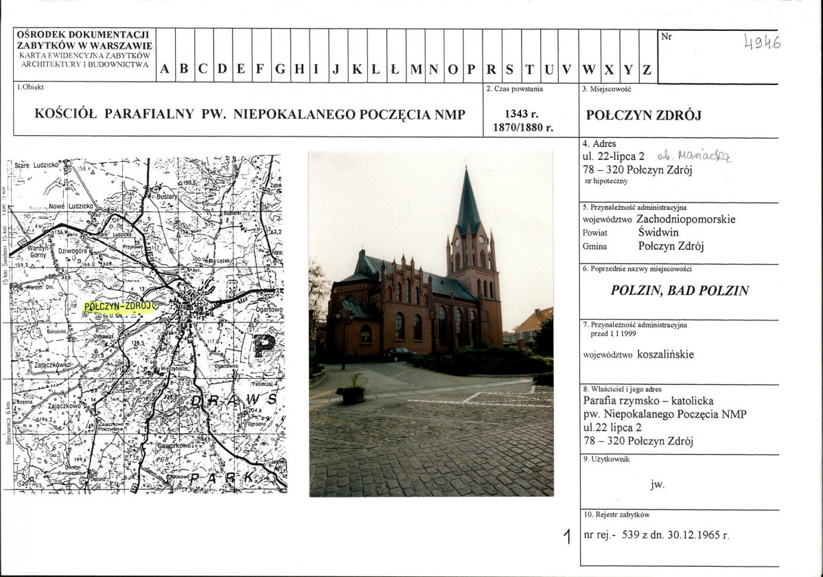 KB - Karta biała, skan nr 1