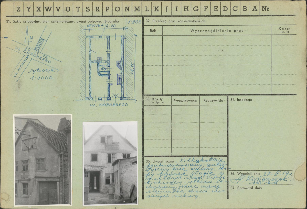 KZ - Karta zielona, skan nr 2