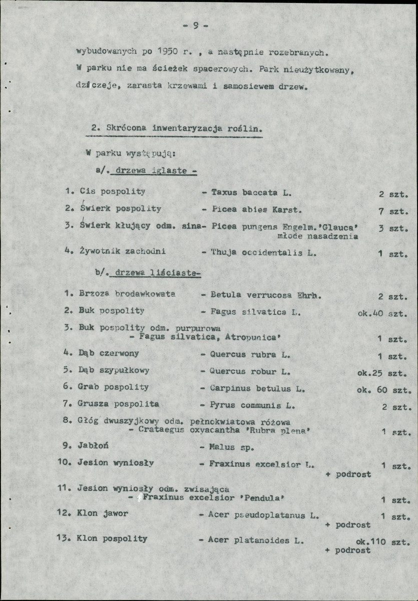 Ewidencja parkowa, skan nr 12