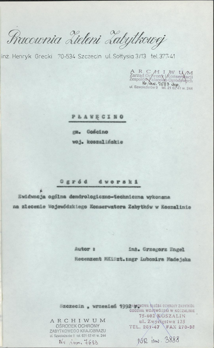 Ewidencja parkowa, skan nr 4