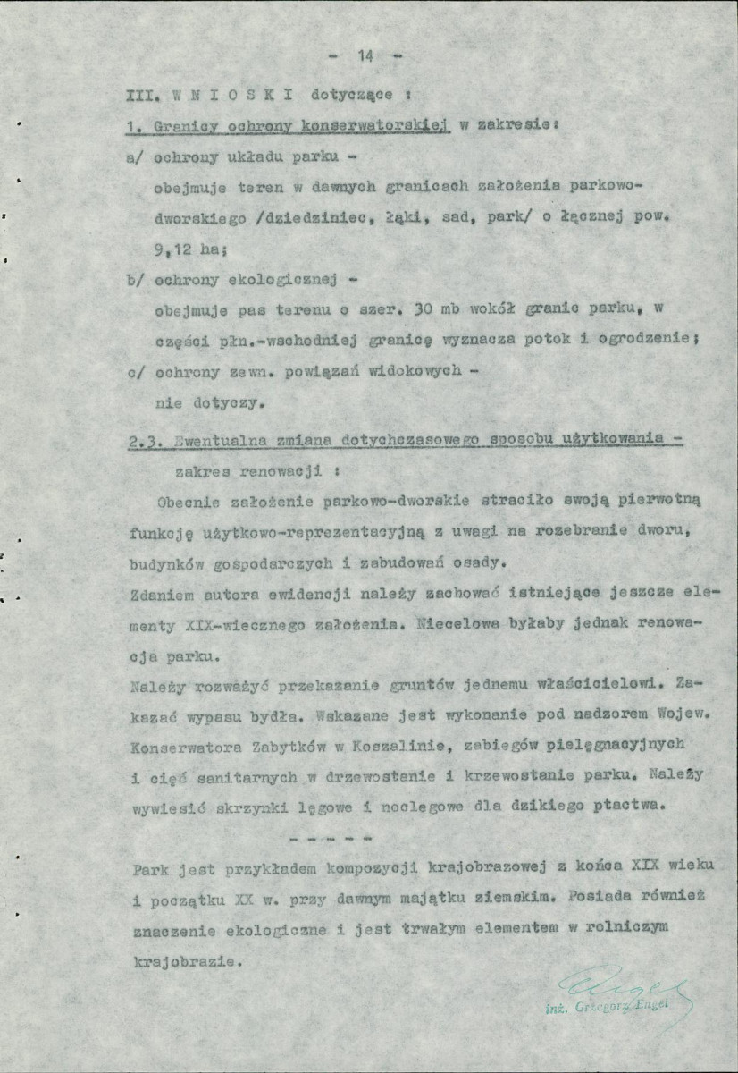 EP - Ewidencja parkowa, skan nr 16