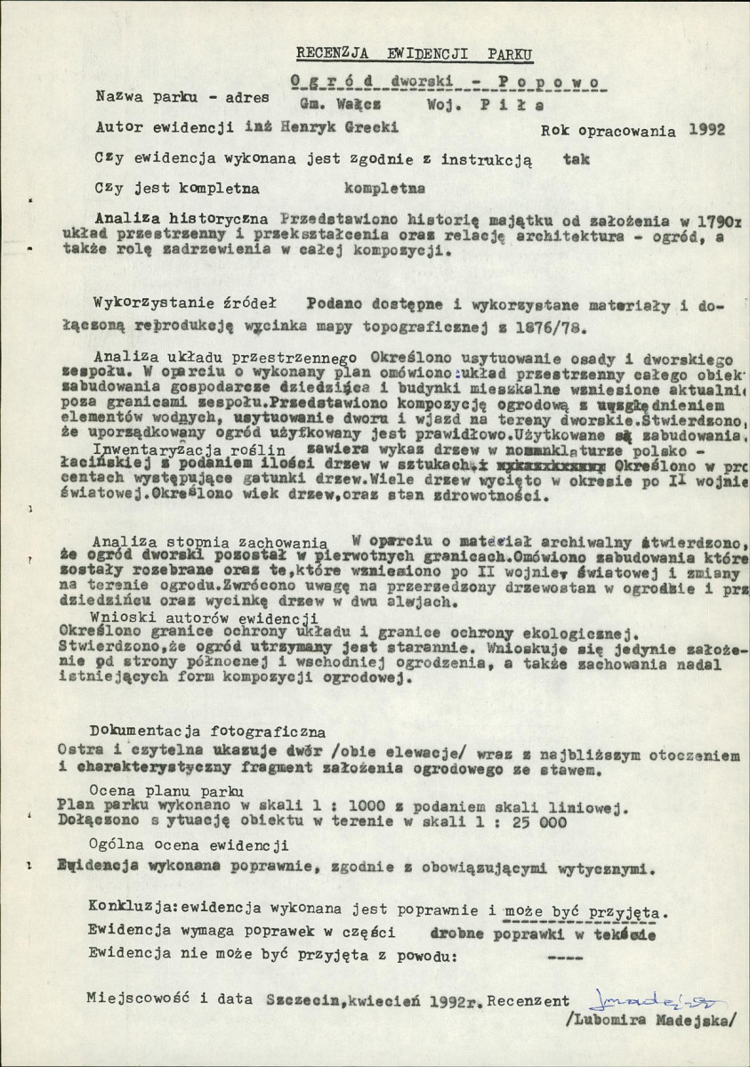 EP - Ewidencja parkowa, skan nr 22