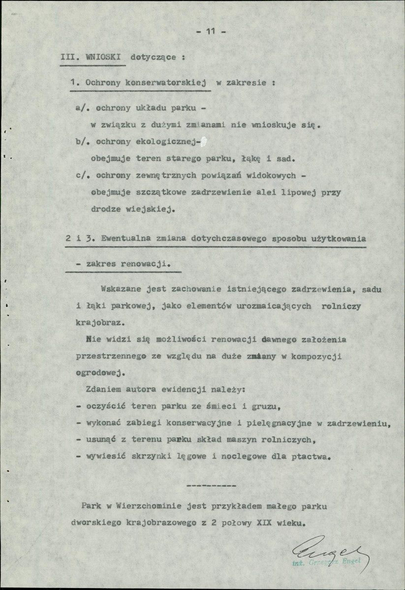EP - Ewidencja parkowa, skan nr 13