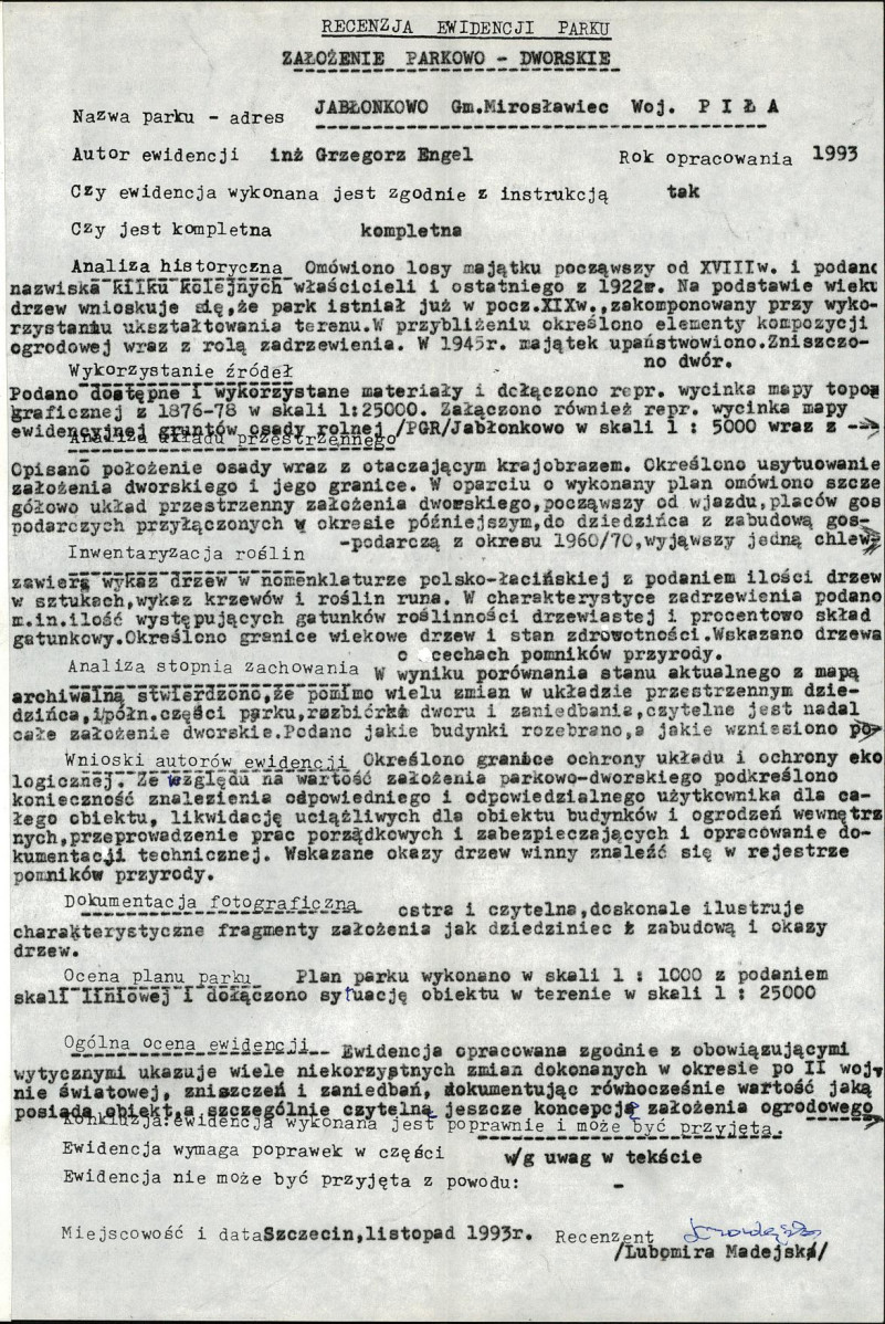 EP - Ewidencja parkowa, skan nr 30