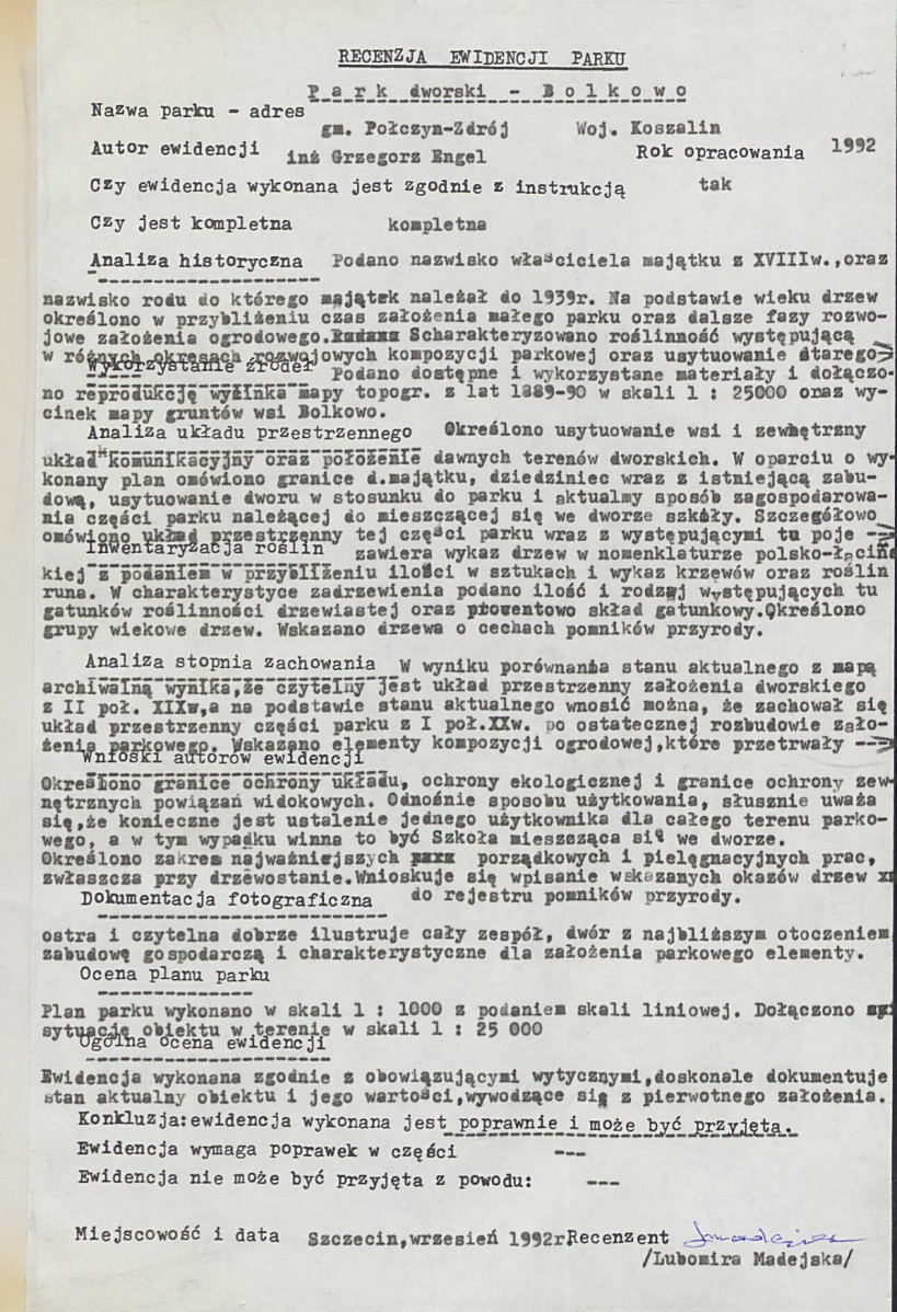 EP - Ewidencja parkowa, skan nr 35