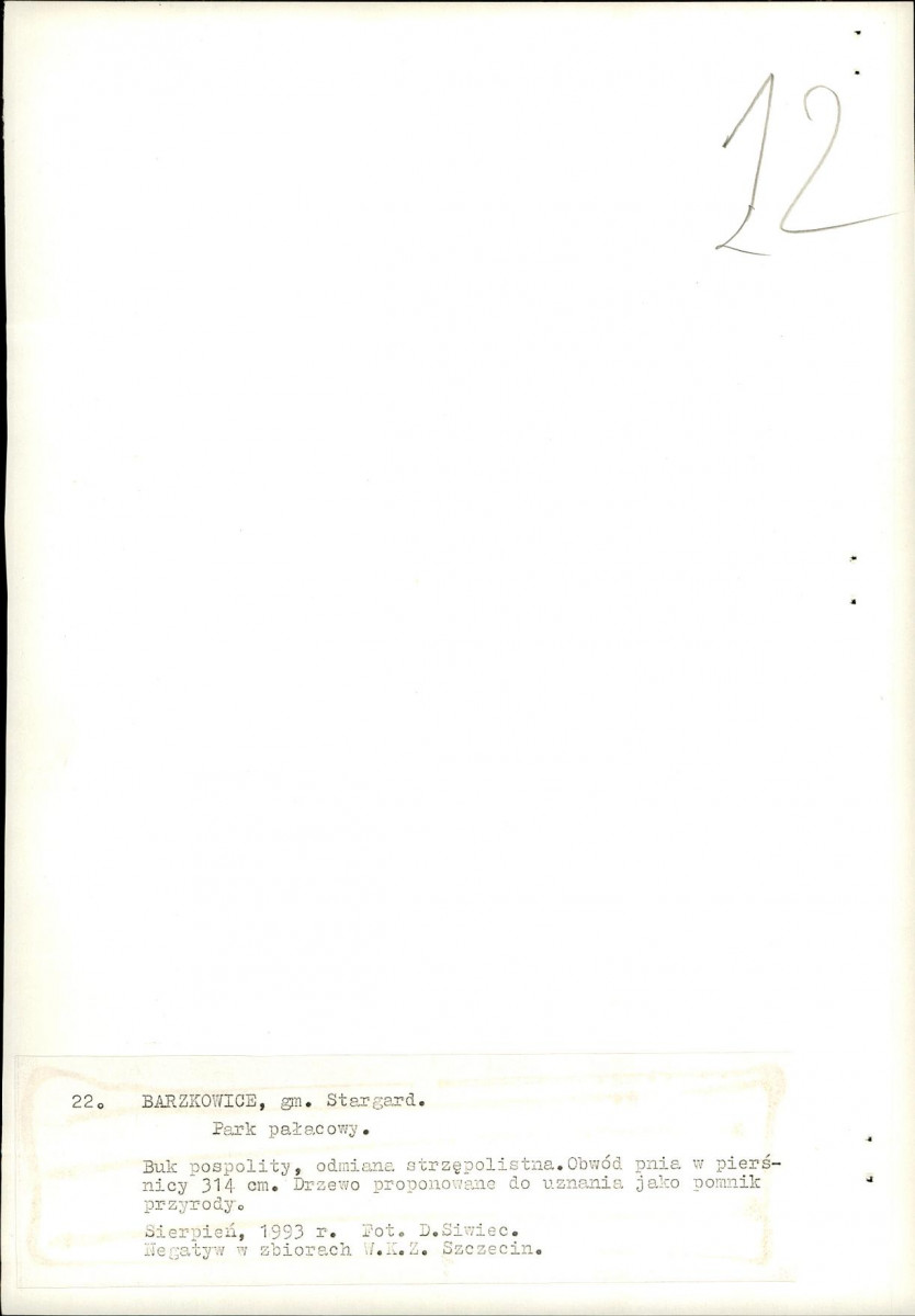 Ewidencja parkowa, skan nr 84