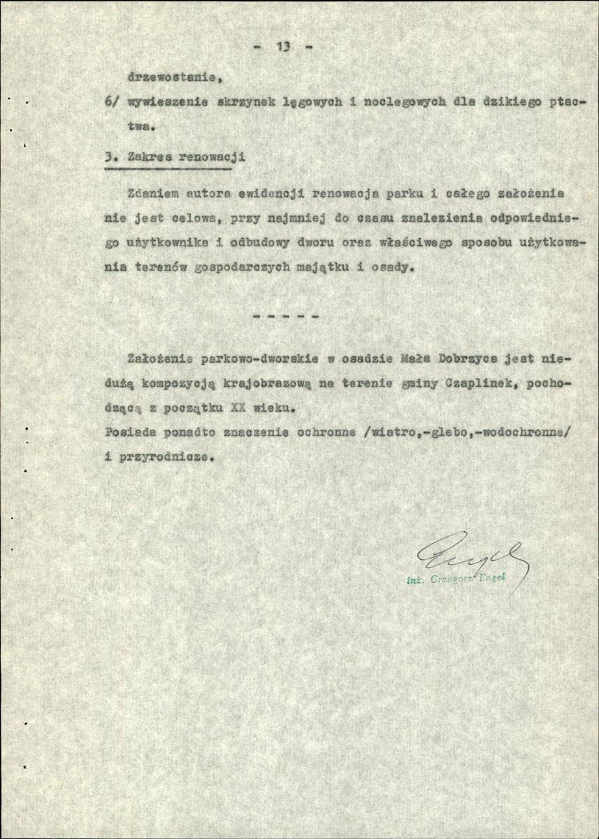 Ewidencja parkowa, skan nr 16
