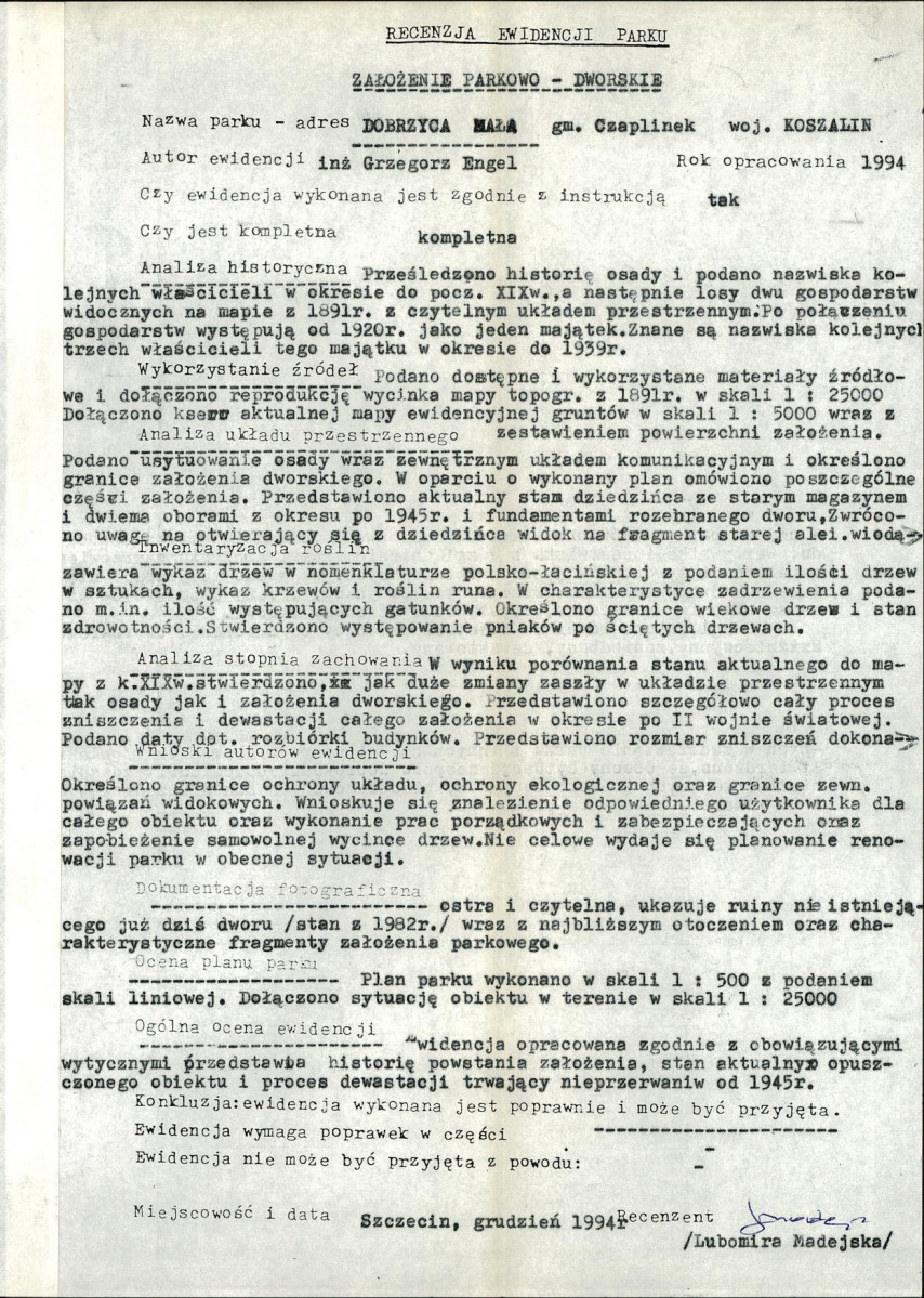 Ewidencja parkowa, skan nr 35