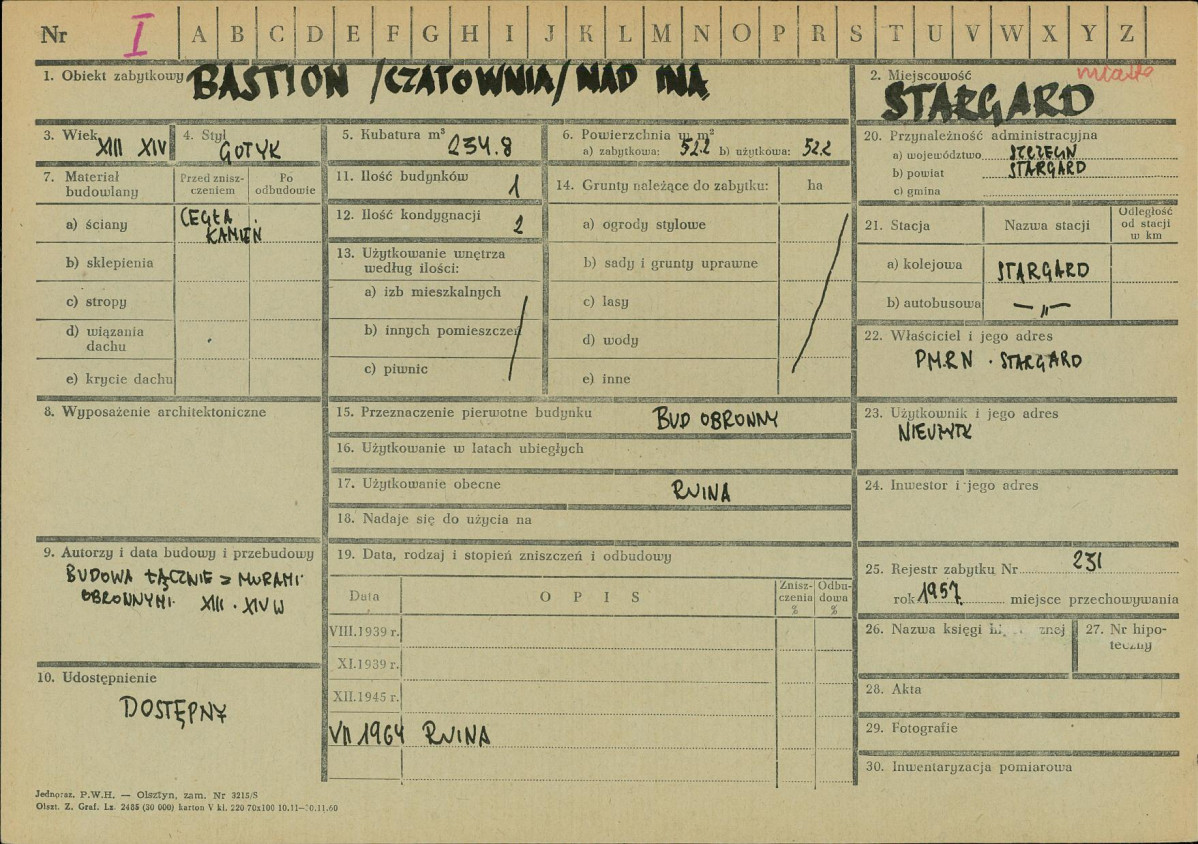 KZ - Karta zielona, skan nr 1