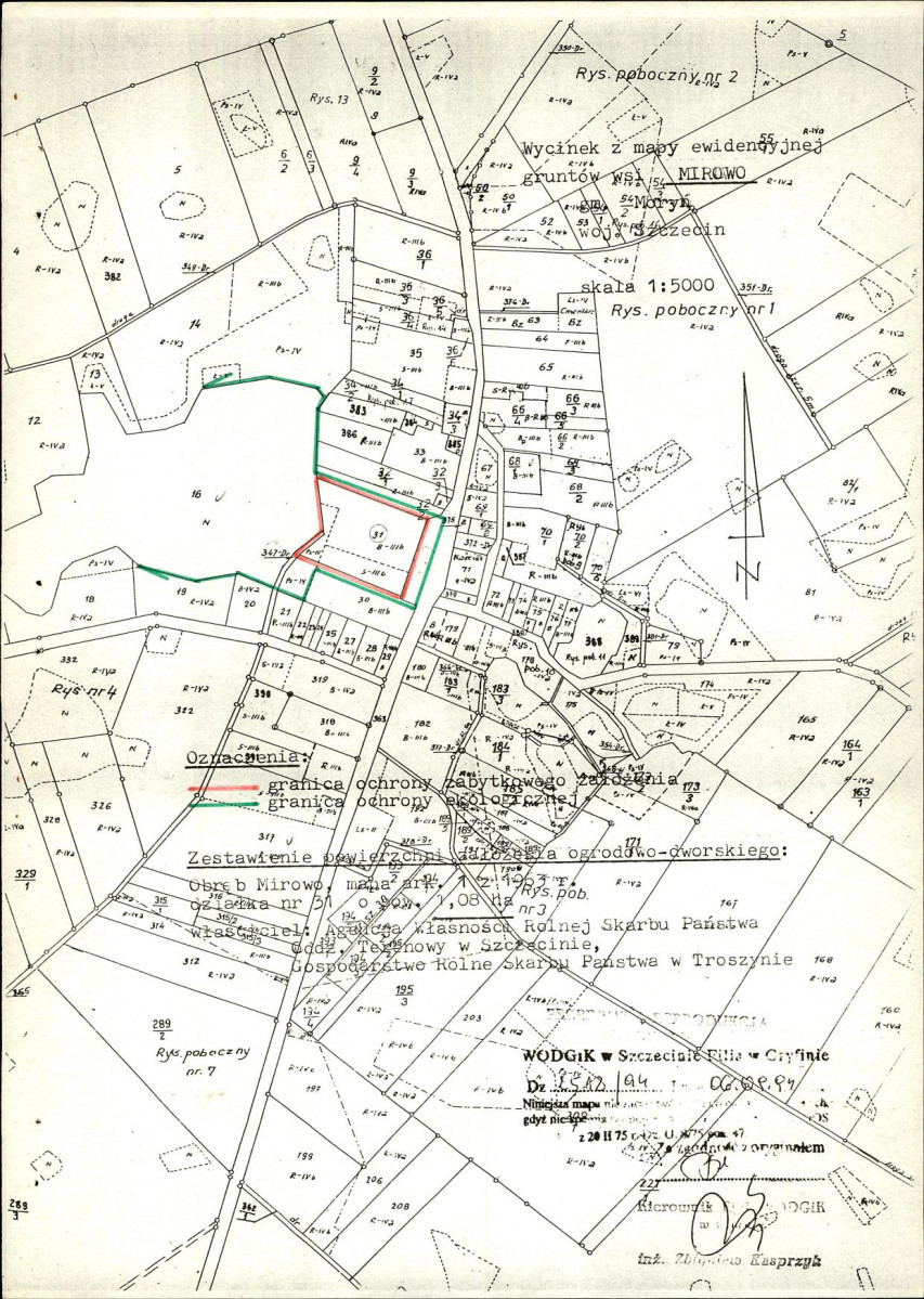 Ewidencja parkowa, skan nr 16