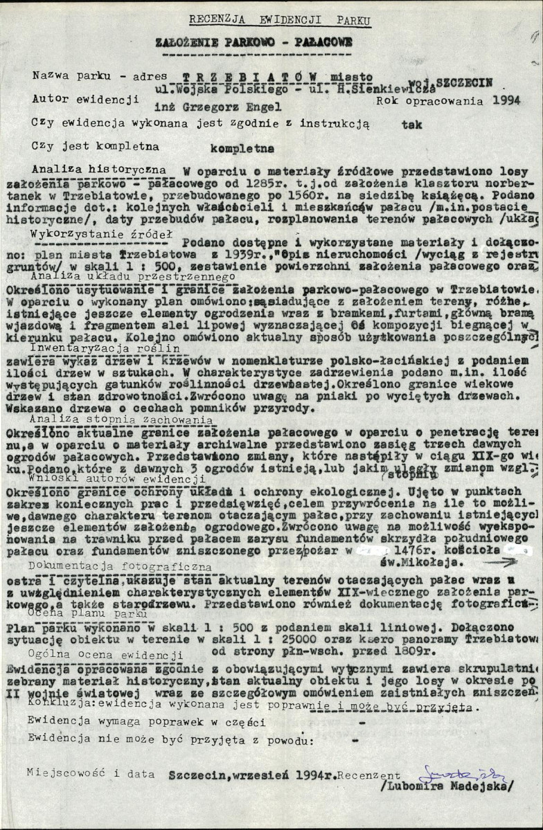 Ewidencja parkowa, skan nr 81