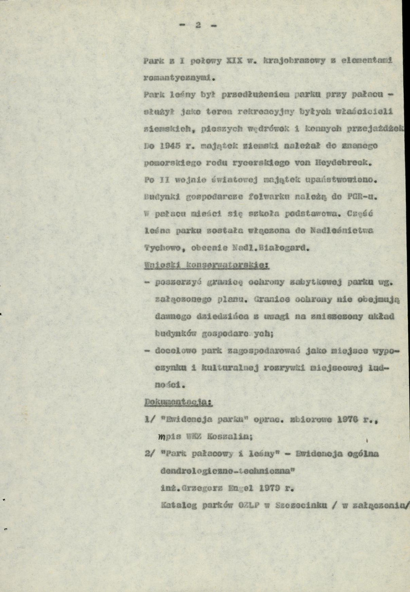 Ewidencja parkowa, skan nr 6