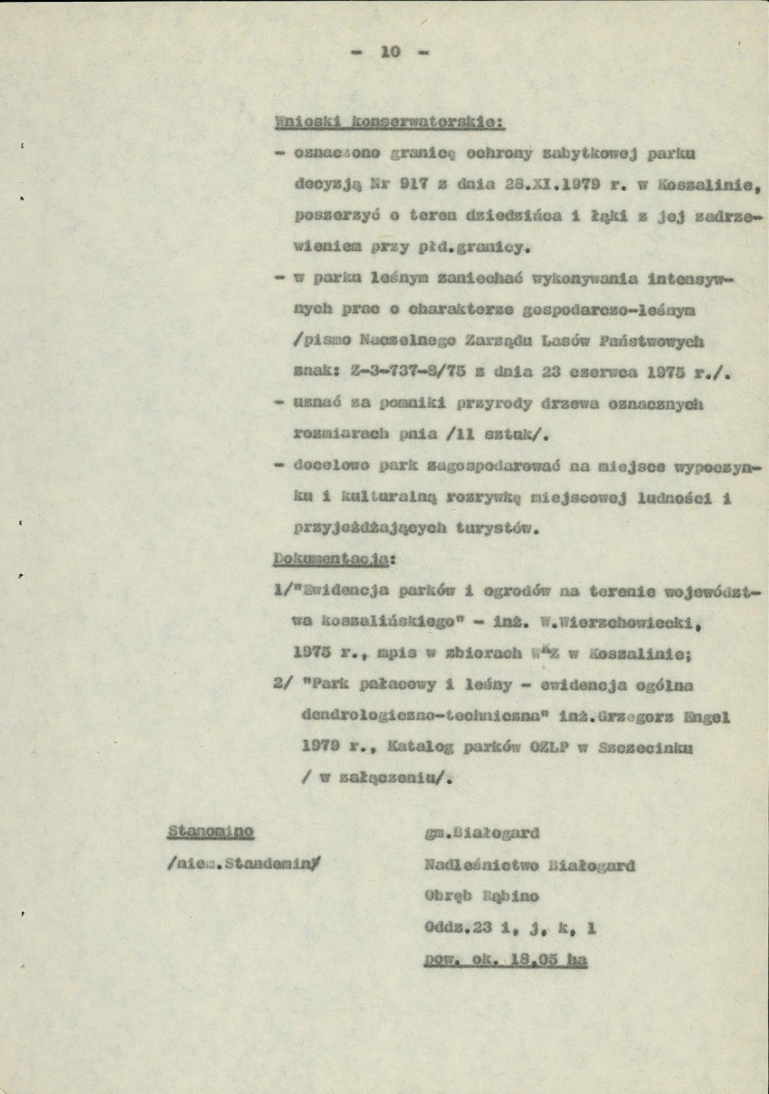 Ewidencja parkowa, skan nr 14