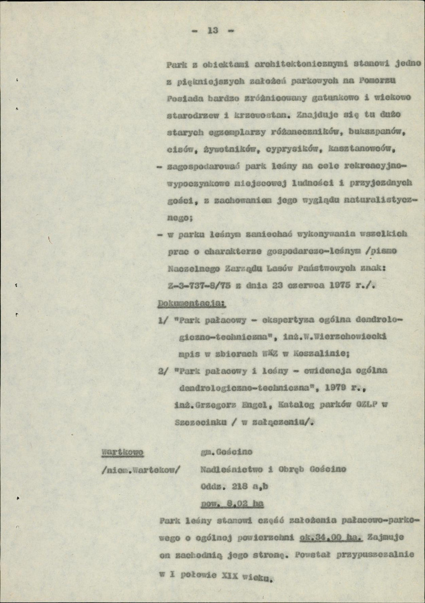 Ewidencja parkowa, skan nr 17