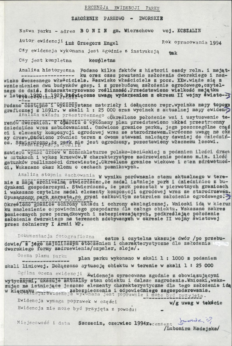 Ewidencja parkowa, skan nr 27