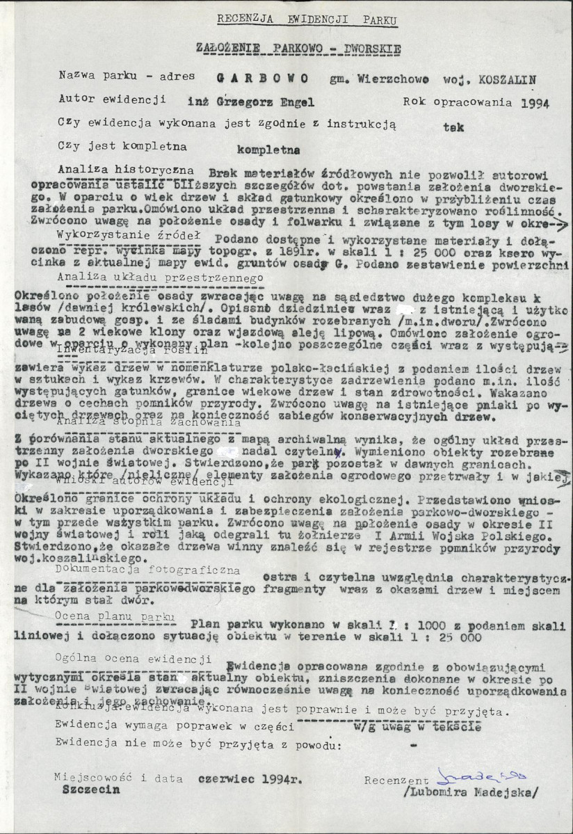 EP - Ewidencja parkowa, skan nr 26