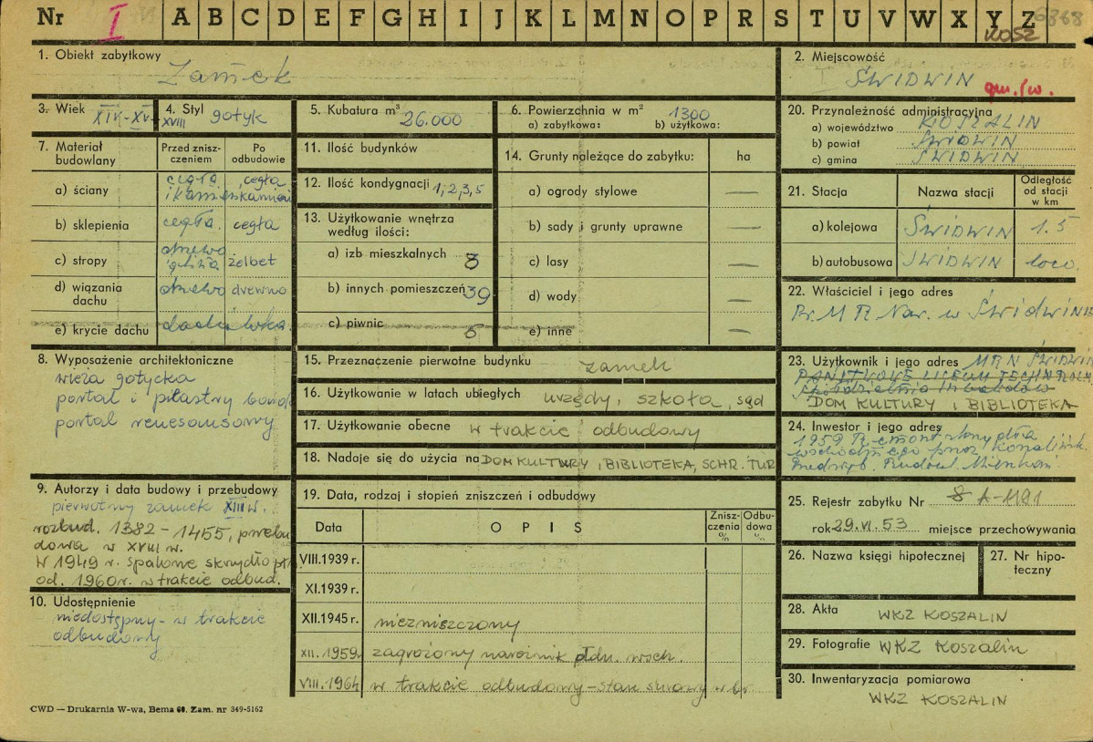 Karta zielona, skan nr 1