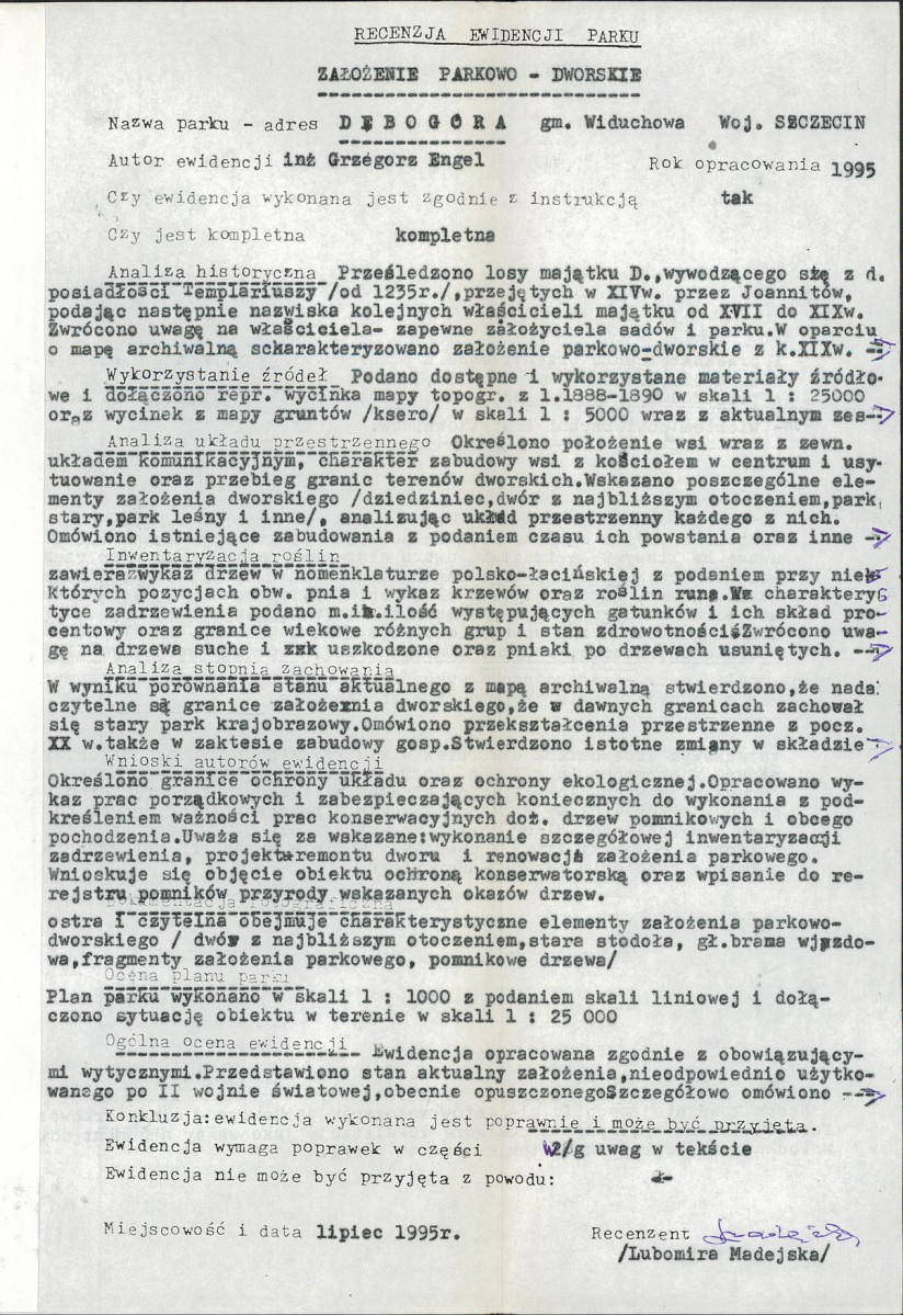 EP - Ewidencja parkowa, skan nr 52