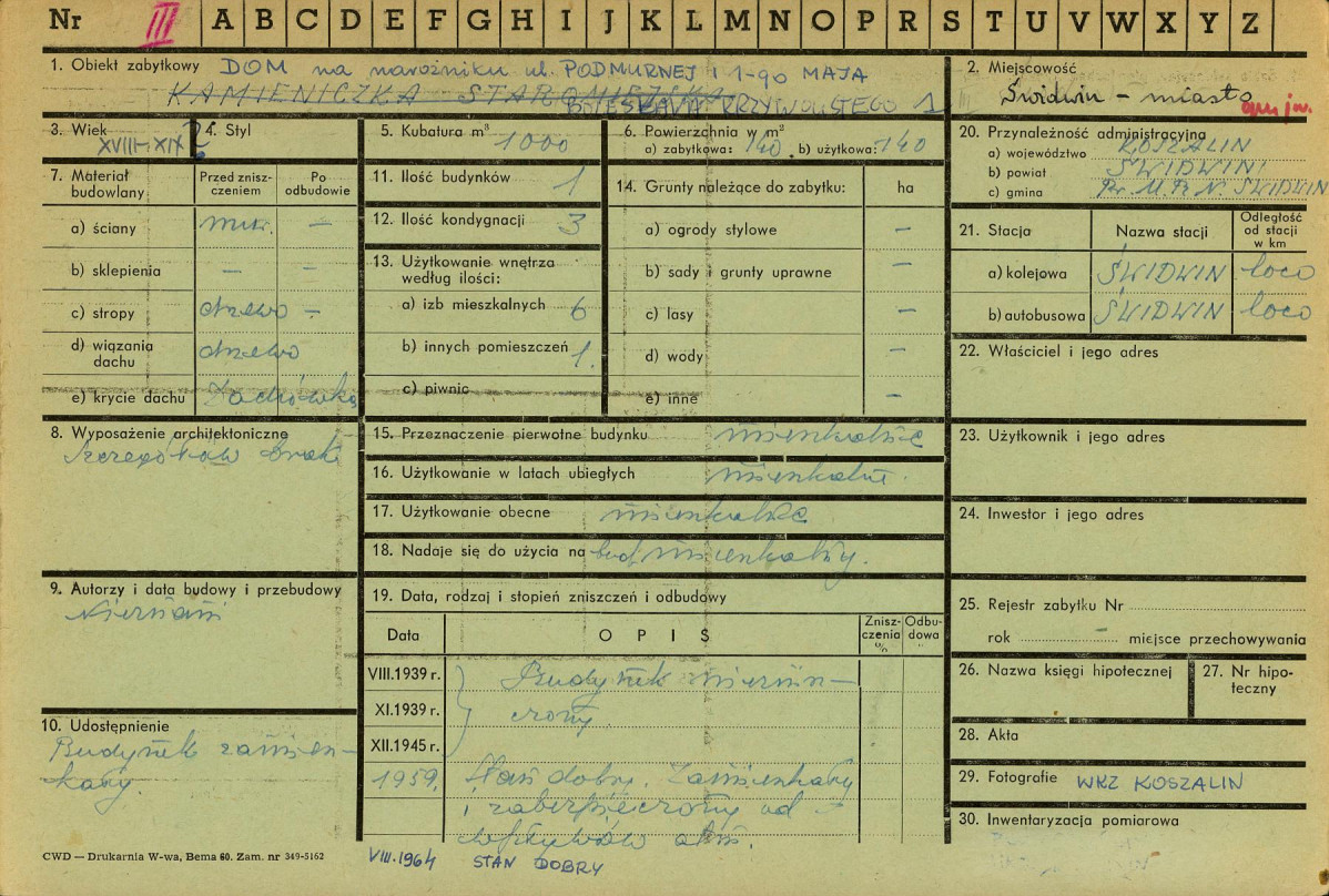 Karta zielona, skan nr 1