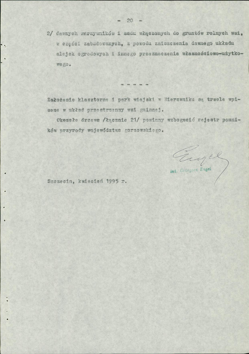 Ewidencja parkowa, skan nr 23