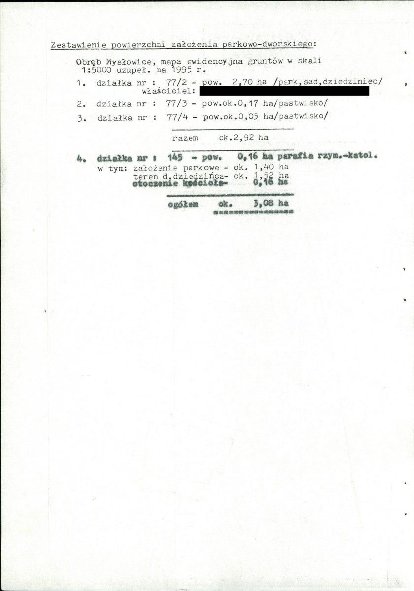 EP - Ewidencja parkowa, skan nr 16