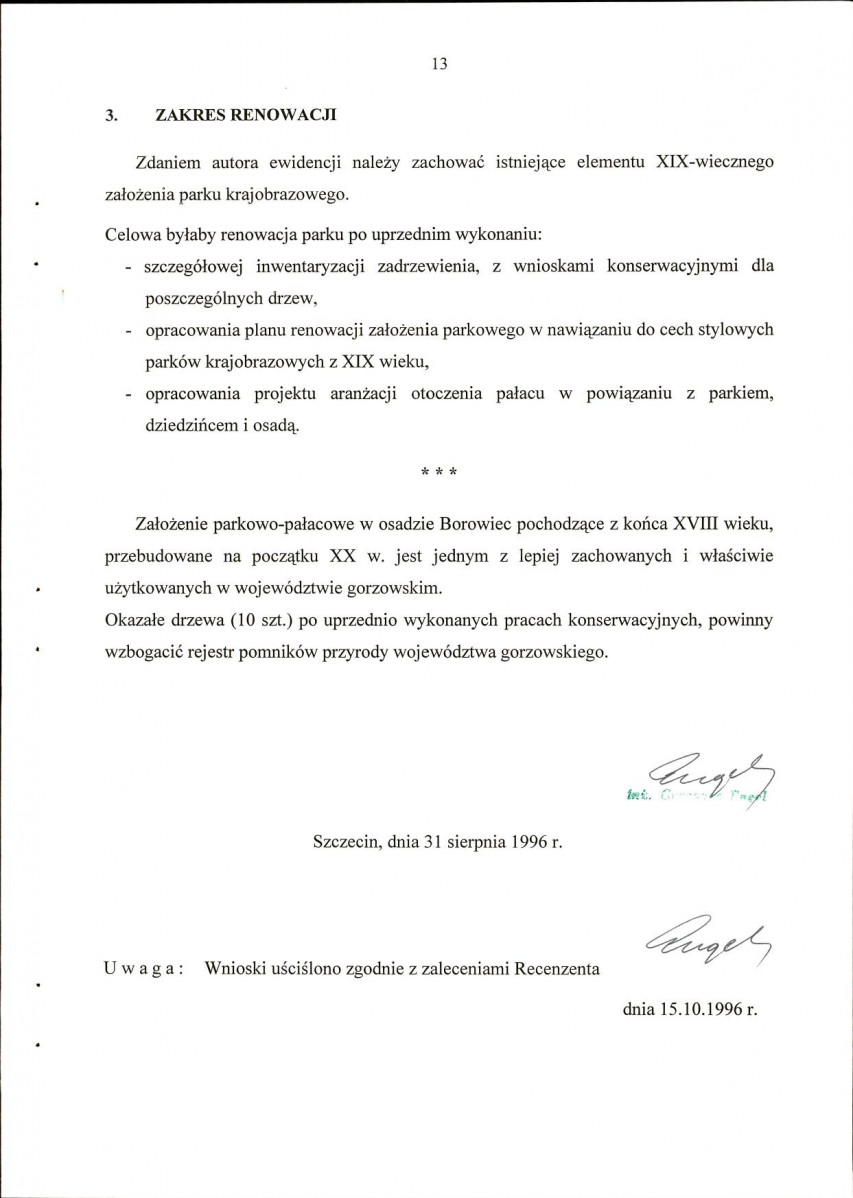 Ewidencja parkowa, skan nr 16