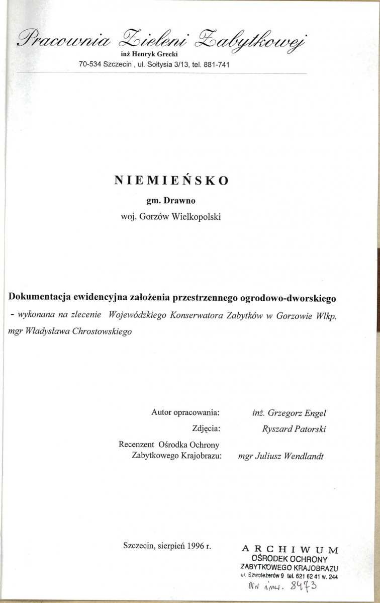 Ewidencja parkowa, skan nr 4