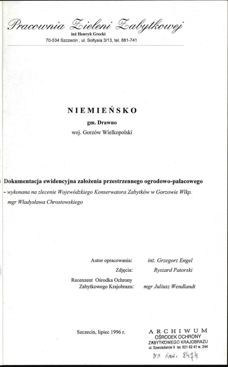 Ewidencja parkowa, skan nr 4