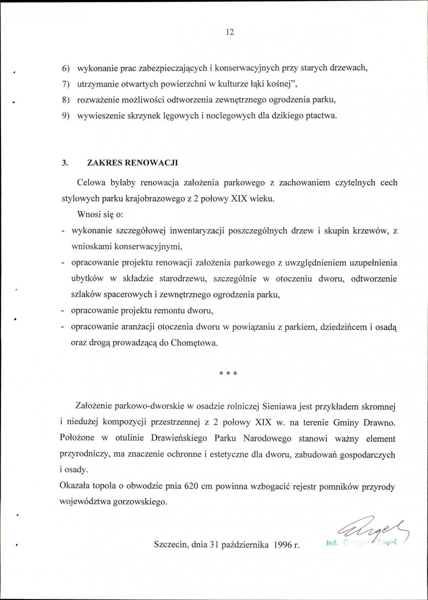 Ewidencja parkowa, skan nr 15