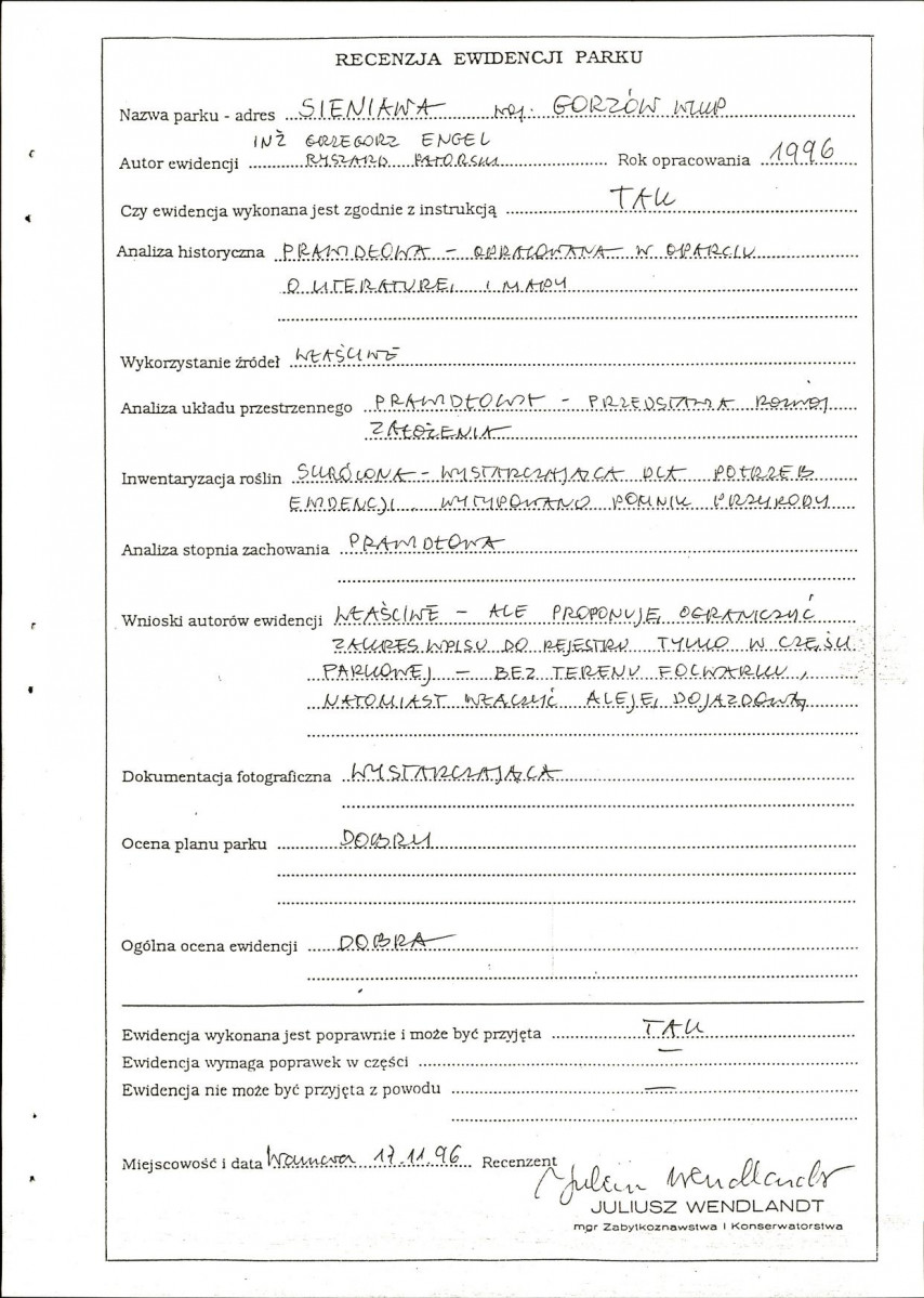 Ewidencja parkowa, skan nr 35