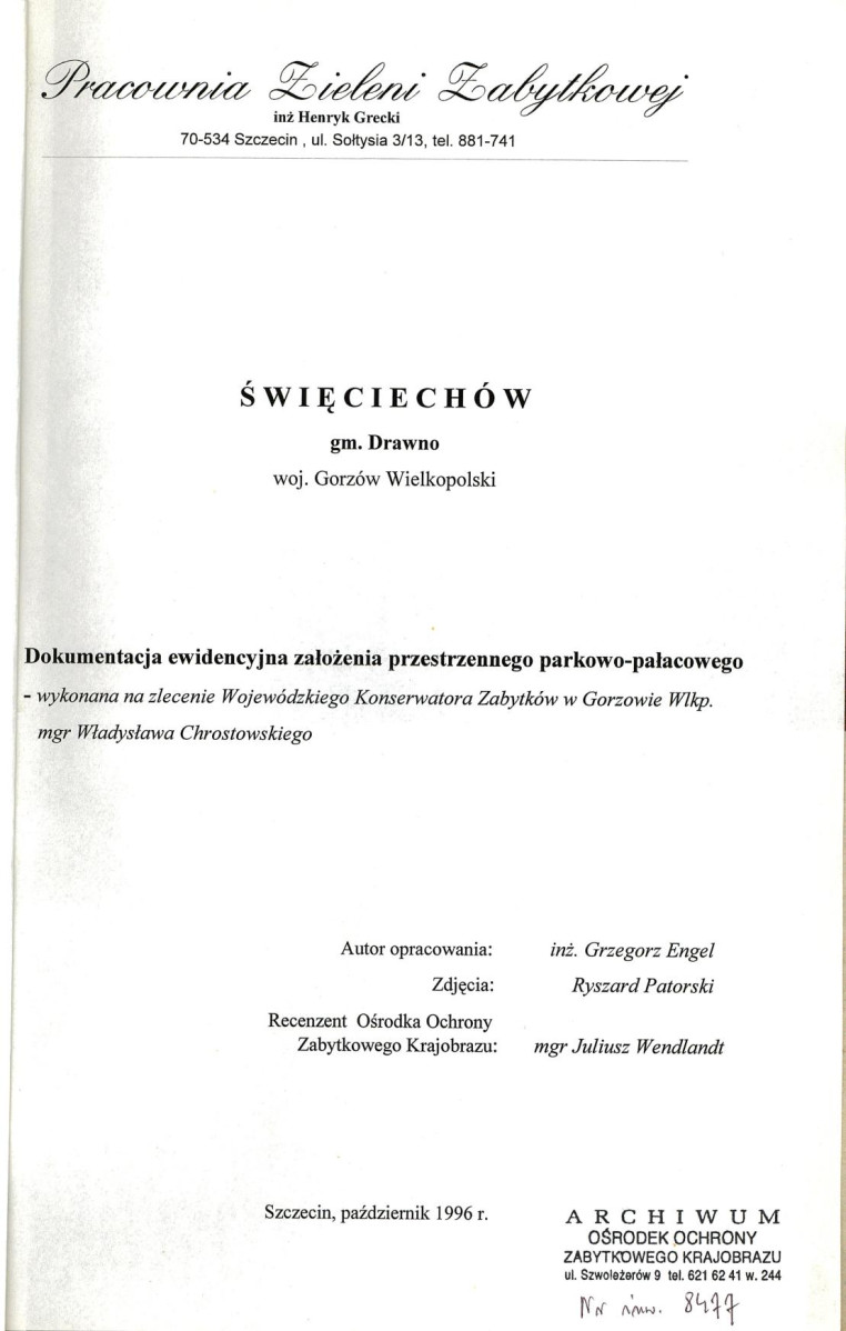 EP - Ewidencja parkowa, skan nr 4
