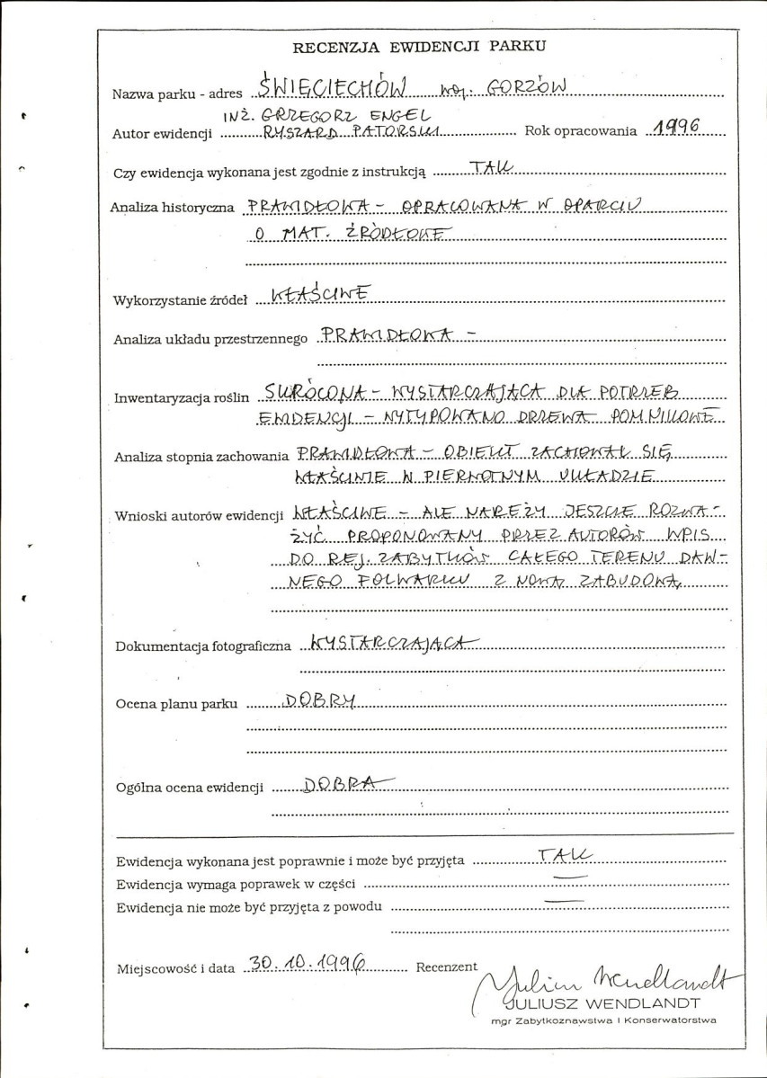 EP - Ewidencja parkowa, skan nr 50