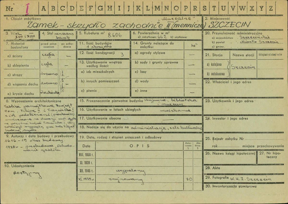 Karta zielona, skan nr 1