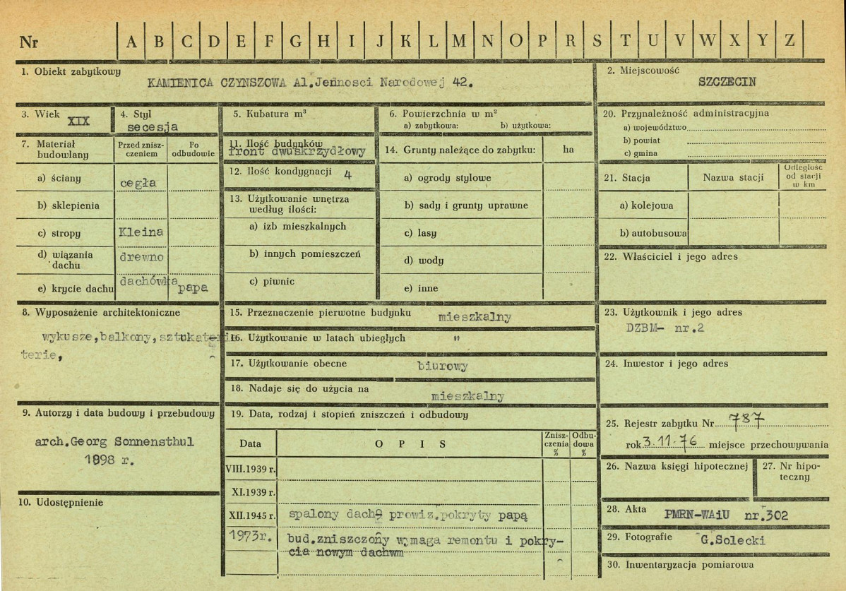 Karta zielona, skan nr 1