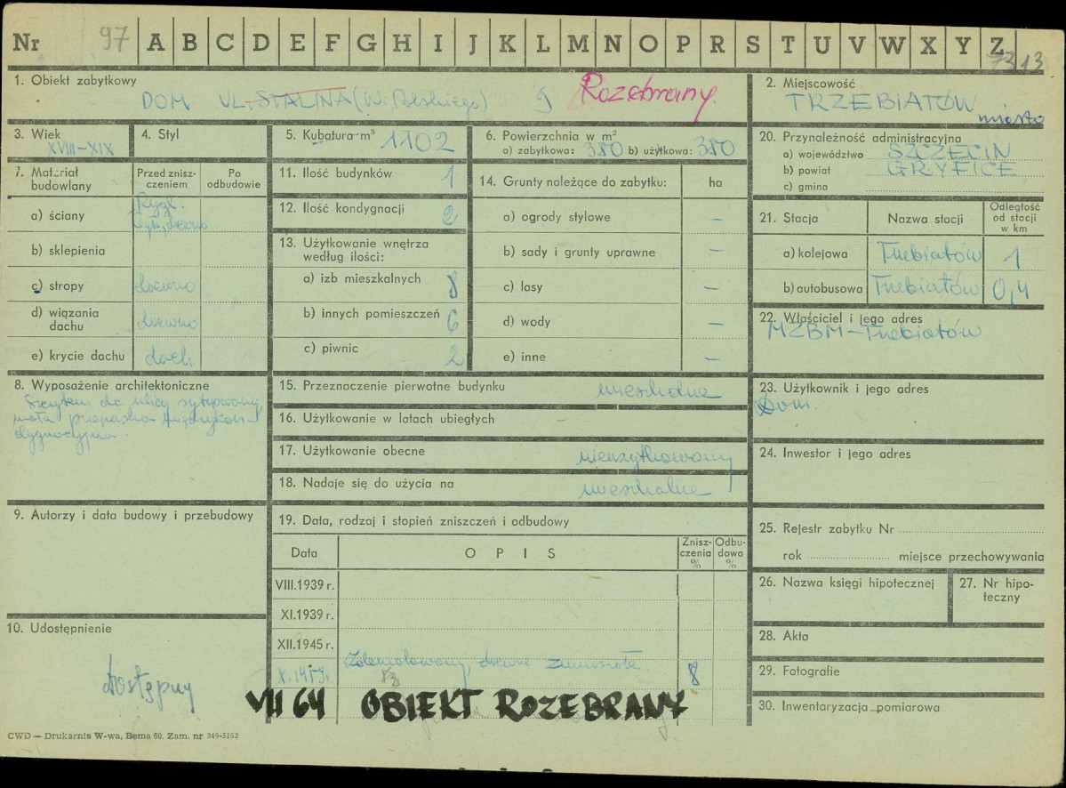 Karta zielona, skan nr 1