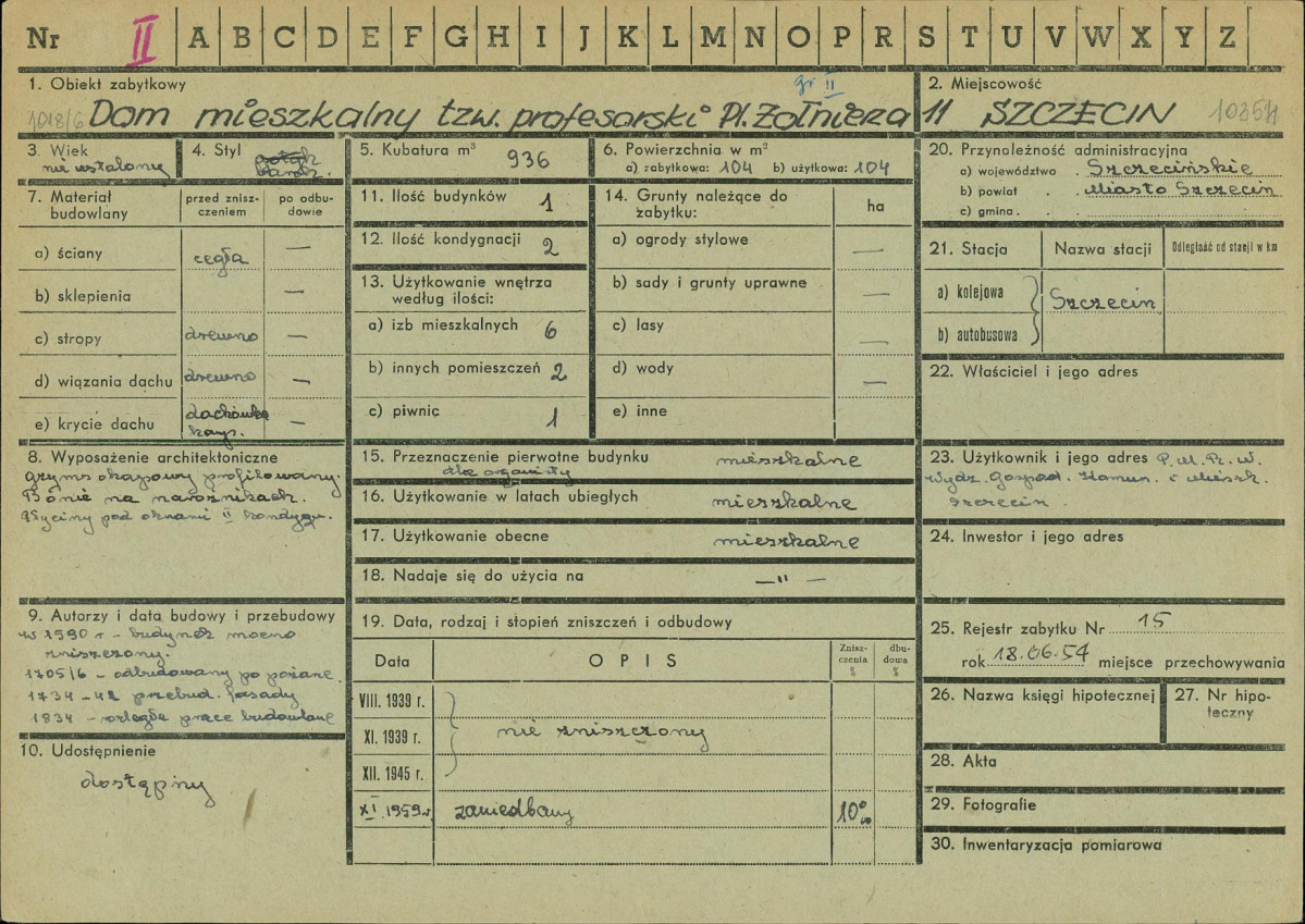KZ - Karta zielona, skan nr 1