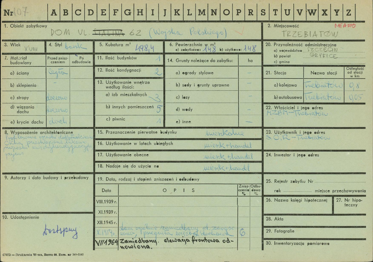 Karta zielona, skan nr 1