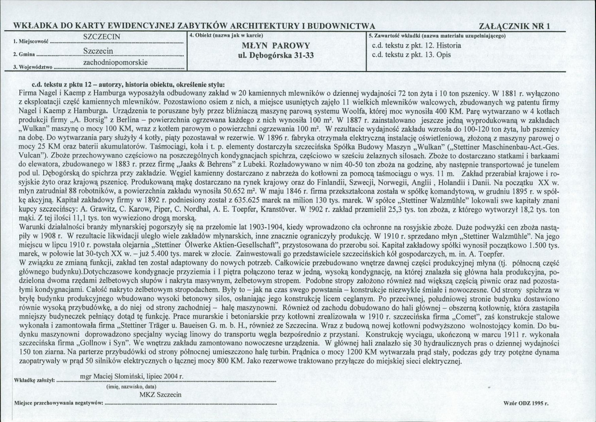 KB - Karta biała, skan nr 5